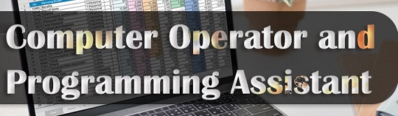 Computer operator and Programming Assistant